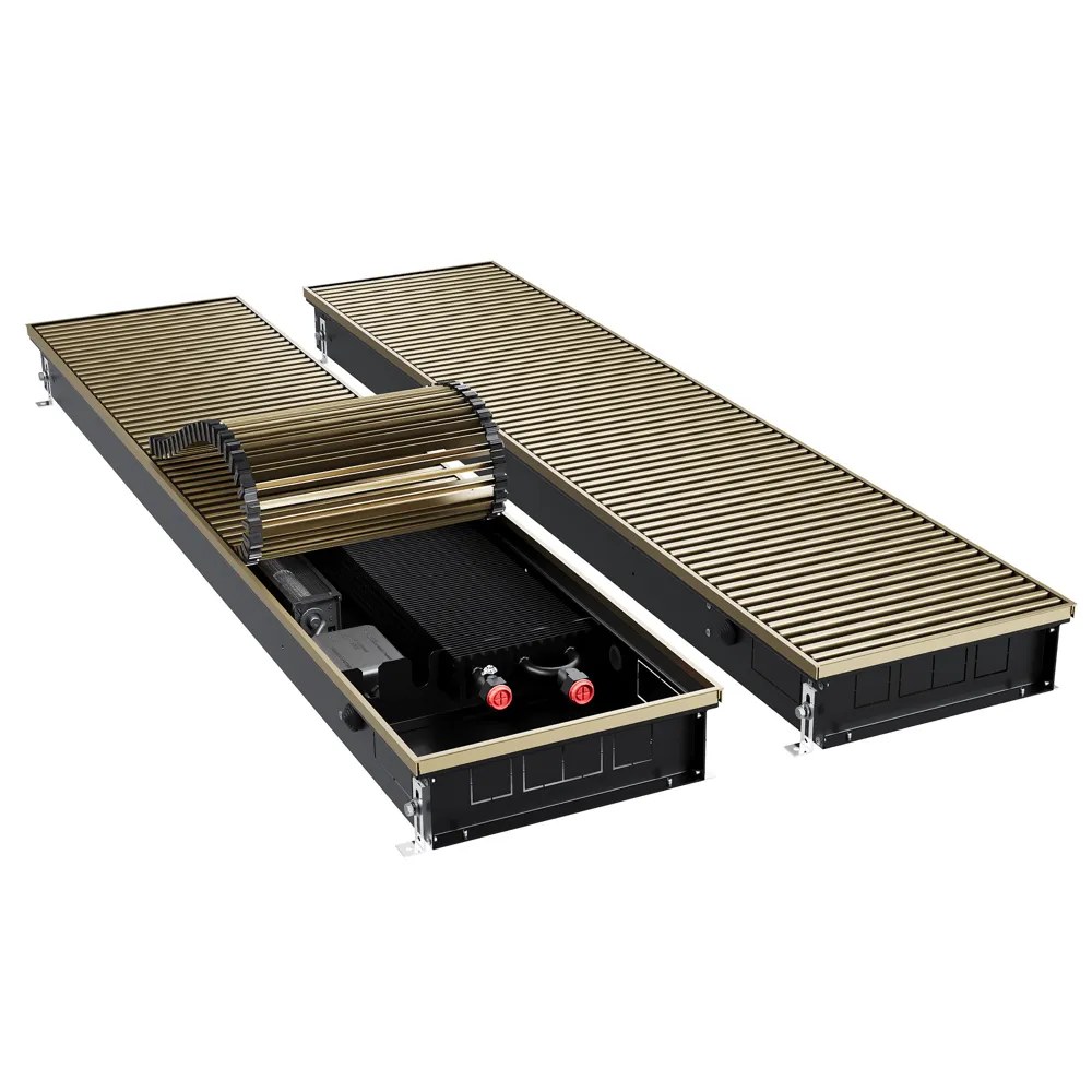 Конвектор внутрипольный Royal Thermo ATRIUM TURBO-90/300/800-DG-U-AU