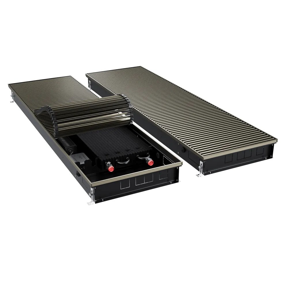 Конвектор внутрипольный Royal Thermo ATRIUM TURBO-90/400/1500-DG-U-DB