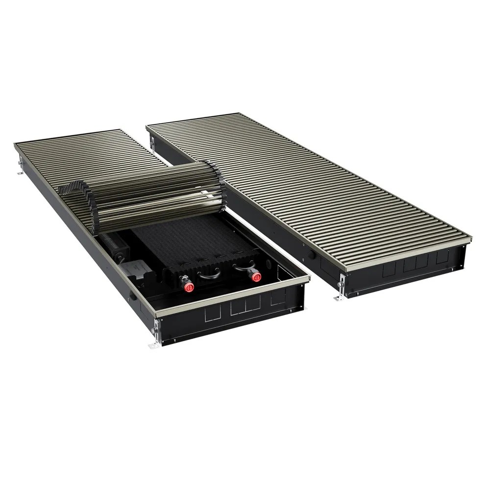 Конвектор внутрипольный Royal Thermo ATRIUM TURBO-90/400/2500-DG-U-LB