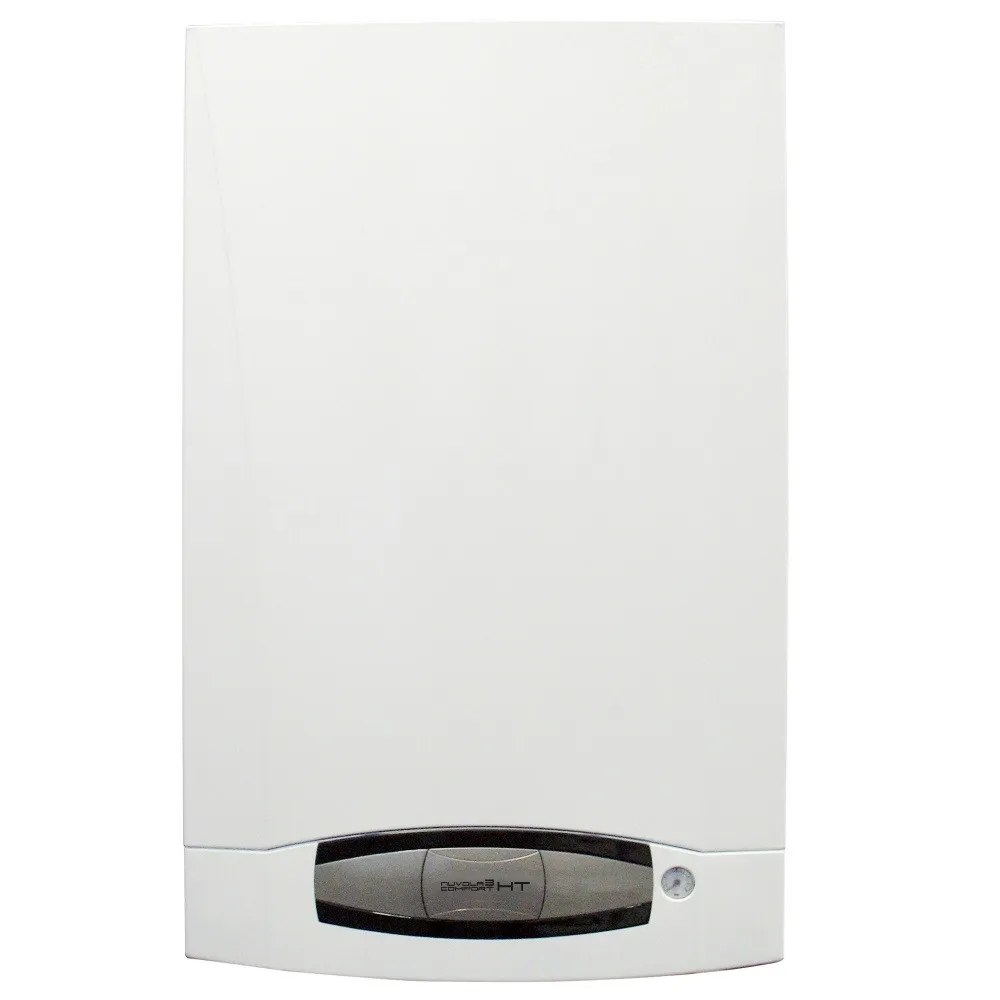 Котел газовый BAXI NUVOLA3 COMFORT 320 Fi настенный, 2 конт., закр.кам.сгор. п/у, встроен.бойлер
