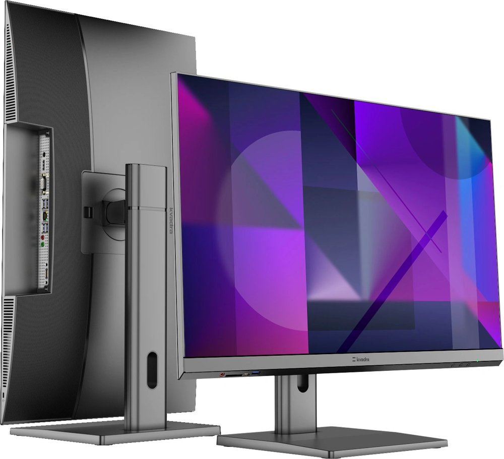 Моноблок Kvadra A27 27" Full HD i5 13400 (2.5) 16Gb SSD512Gb UHDG 730 без ОС GbitEth WiFi BT 180W Cam черный 1920x1080 (RUS)