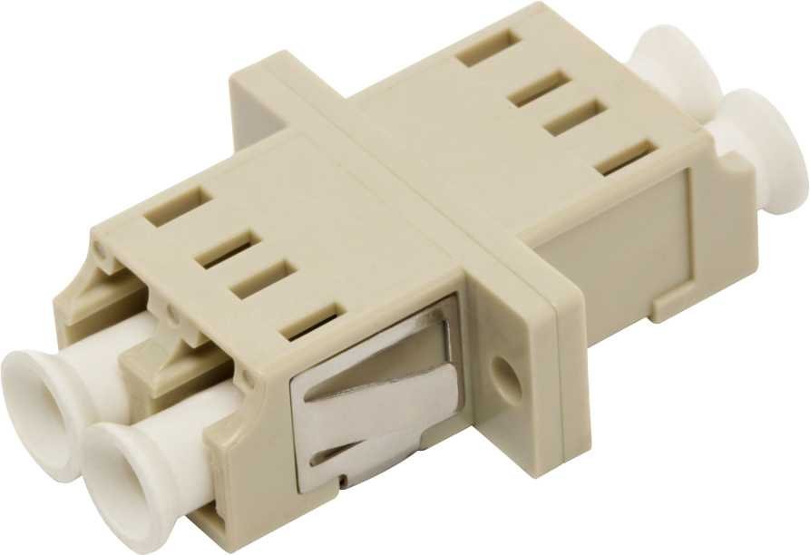 Адаптер Lanmaster LAN-2LC/S-AM-OM3 проходн. SC дупл. 50/125 OM3 аква