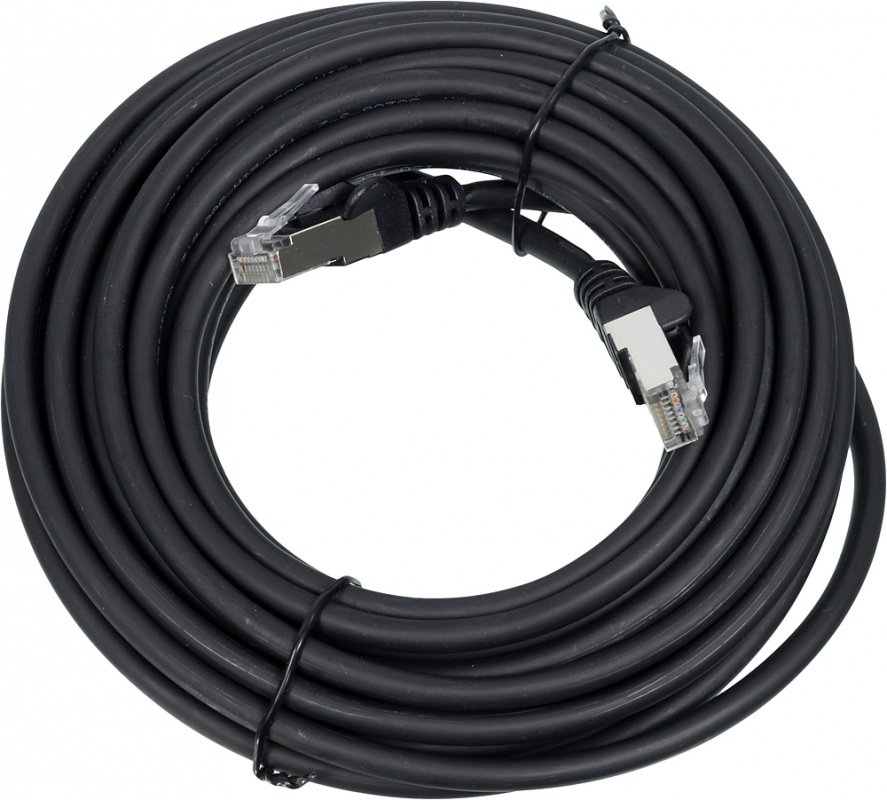 Патч-корд Lanmaster LAN-PC45/S5E-7.0-BK FTP RJ-45 вил.-вилка RJ-45 кат.5E 7м черный LSZH