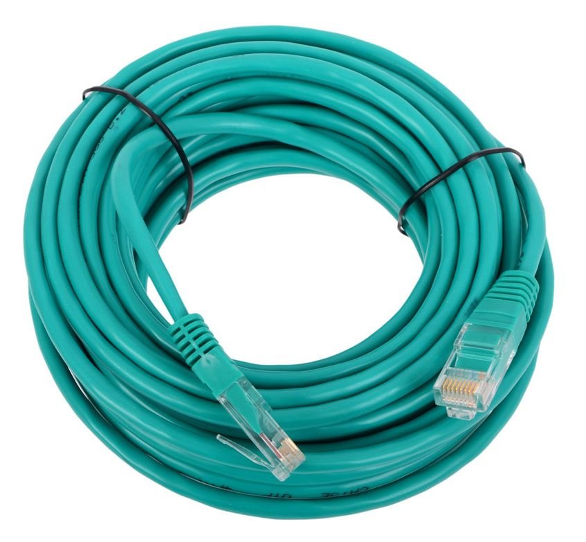 Патч-корд Lanmaster LAN-PC45/U5E-1.5-GN UTP RJ-45 вил.-вилка RJ-45 кат.5E 1.5м зеленый LSZH