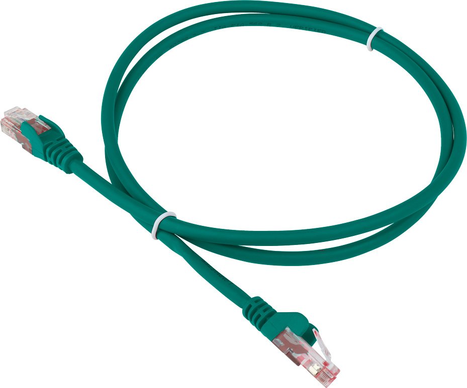 Патч-корд Lanmaster LAN-PC45/U6-3.0-GN UTP RJ-45 вил.-вилка RJ-45 кат.6 3м зеленый LSZH