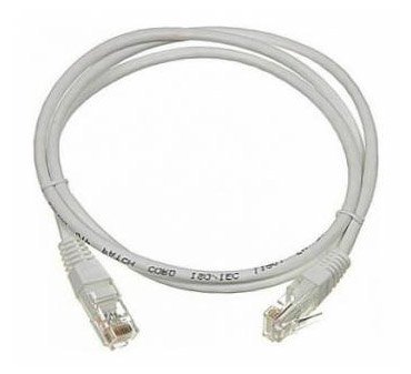 Патч-корд Lanmaster LAN6-45-45-3.0-GY RJ-45 вил.-вилка RJ-45 кат.6 3м серый ПВХ