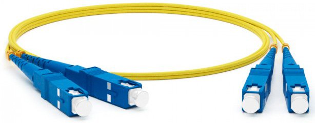 Патч-корд Lanmaster TWT-2SC-2SC/SU-5.0 2x9/125 OS1/OS2 SC дуплекс-SC дуплекс 5м ПВХ желтый