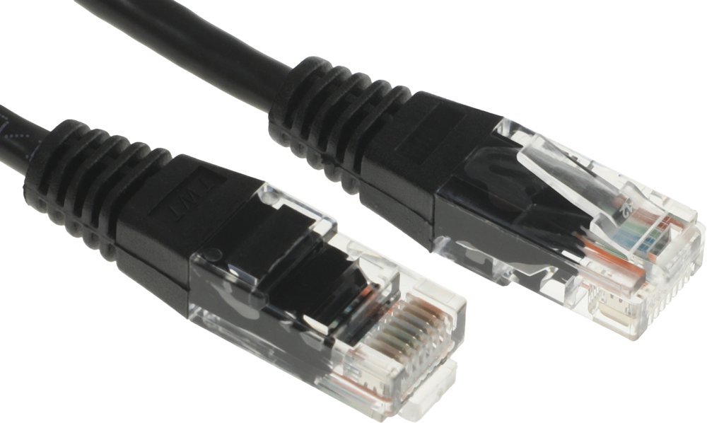 Патч-корд Lanmaster TWT-45-45-0.3-BK UTP RJ-45 вил.-вилка RJ-45 кат.5E 0.3м черный ПВХ (уп.:1шт)