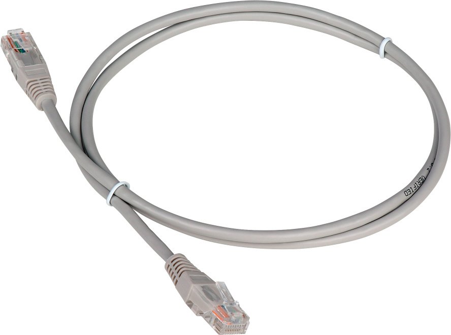 Патч-корд Lanmaster TWT-45-45-20-GY UTP RJ-45 вил.-вилка RJ-45 кат.5E 20м серый ПВХ (уп.:1шт)