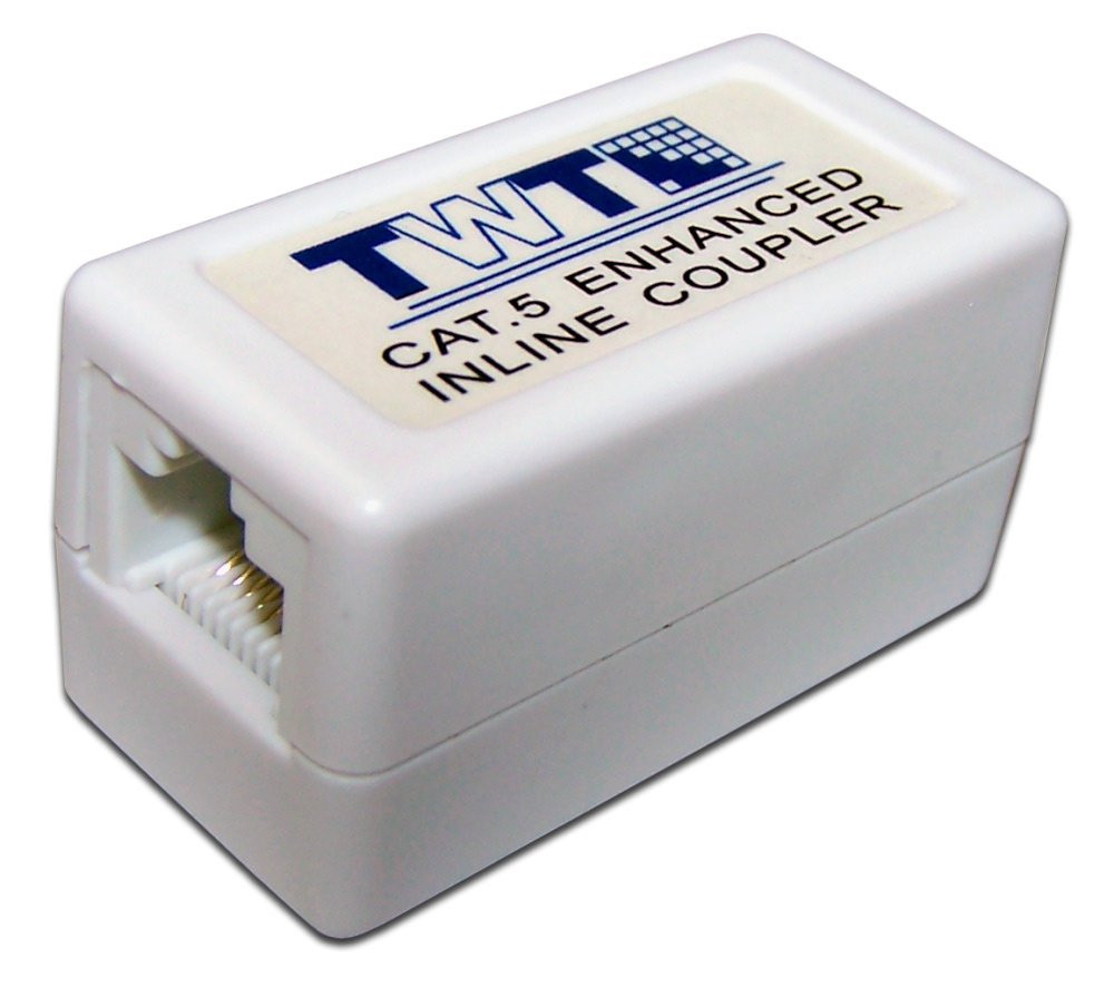 Повторитель портов Lanmaster TWT-CP45UTP5E RJ45 кат.5E UTP бел. (упак.:1шт)