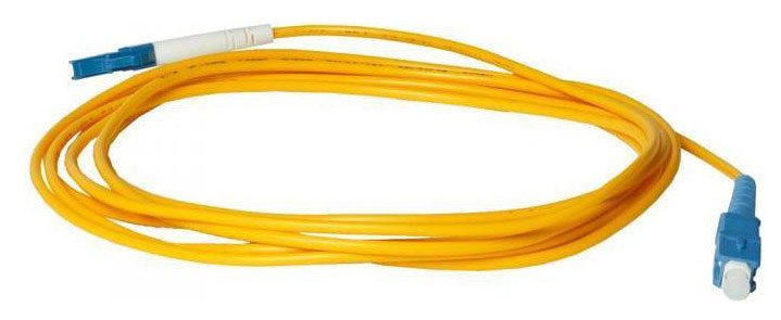 Патч-корд Lanmaster TWT-LC-LC/SU-3.0 1x9/125 OS1/OS2 LC-LC 3м ПВХ желтый