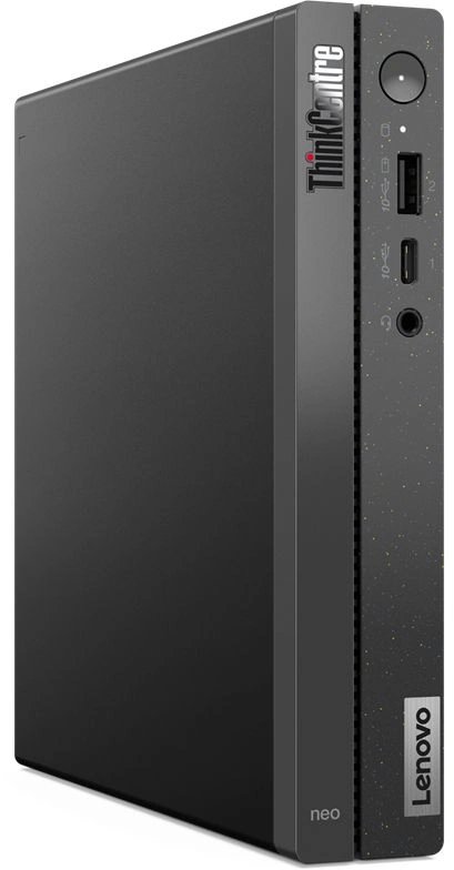 Неттоп Lenovo ThinkCentre Neo 50q G4 slim i5 13420H (2.1) 16Gb SSD256Gb UHDG Windows 11 Pro GbitEth WiFi BT 90W kb мышь клавиатура черный (12LN000BUS)
