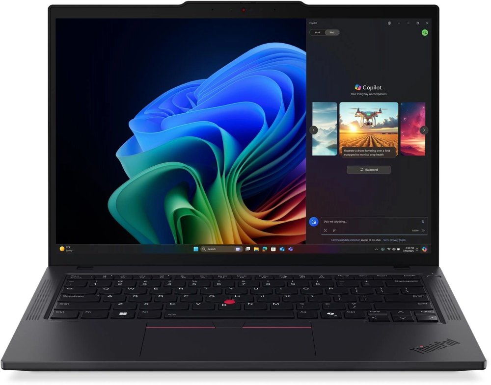 Ноутбук Lenovo ThinkPad T14 G6 Core Ultra 7 258V 32Gb SSD512Gb Intel Arc 140V 14" IPS WUXGA (1920x1200) Windows 11 Pro black WiFi BT Cam (21QG0059GP)