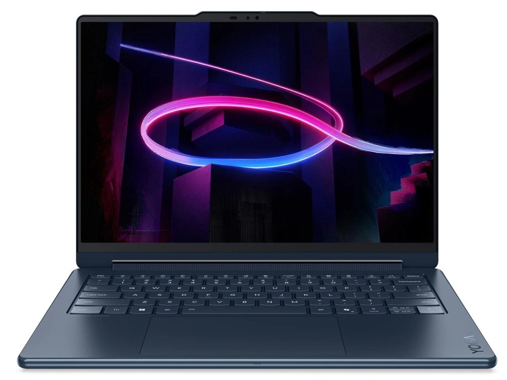 Ноутбук Lenovo Yoga 9 2-in-1 14IPH11 Core Ultra 7 355 32Gb SSD512Gb Intel Graphics 14" OLED Touch 2.8K (2880x1800) Windows 11 Home blue WiFi BT Cam (83SE001RRK)