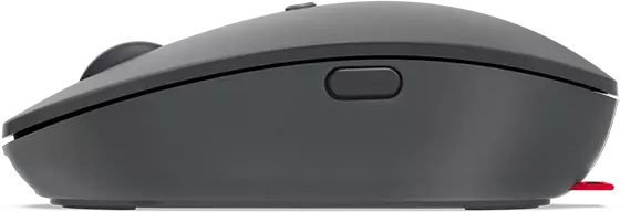 Мышь Lenovo Go серый оптическая 2400dpi беспров. USB-C для ноутбука 3but (GY51C21210)