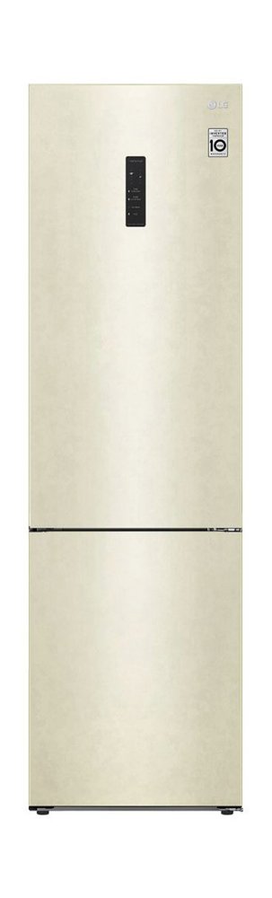 Холодильник LG GA-B509CETL 2-хкамерн. бежевый глянц. инвертер