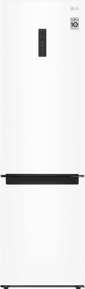 Холодильник LG GA-B509LQYL 2-хкамерн. белый/черный мат. инвертер