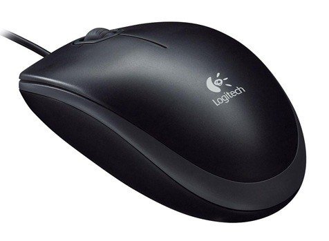Мышь Logitech B100 черный оптическая 1000dpi USB 2but (910-003357)