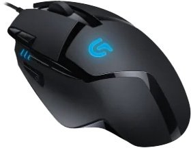 Мышь Logitech Hyperion Fury G402 черный оптическая 4000dpi USB 7but (910-004070)