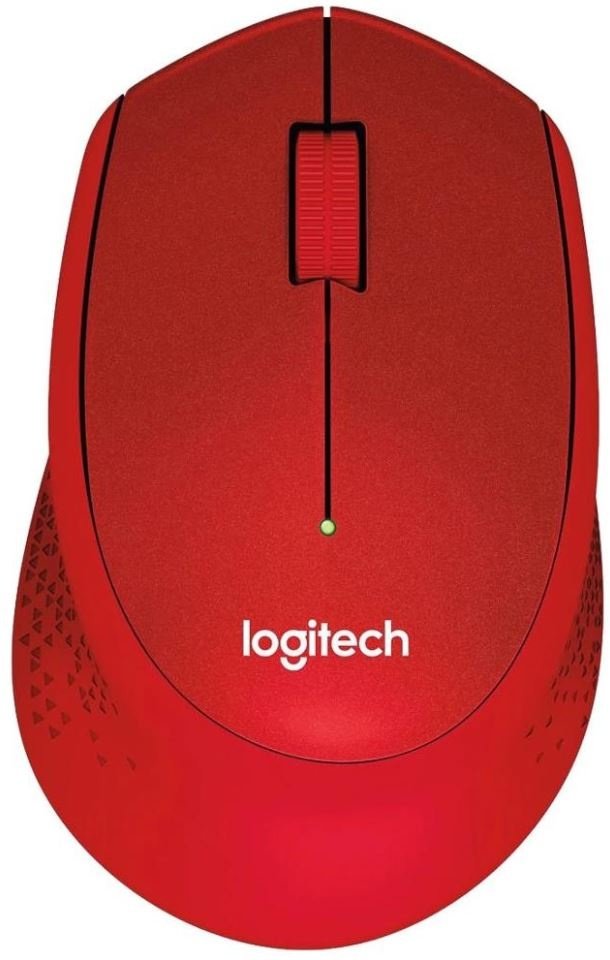 Мышь Logitech M280 красный оптическая 1000dpi беспров. USB 2but (910-004308)