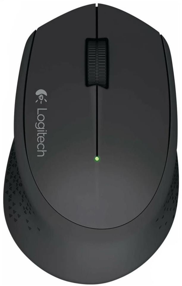 Мышь Logitech M280 серый оптическая 1000dpi беспров. USB 2but (910-004310)