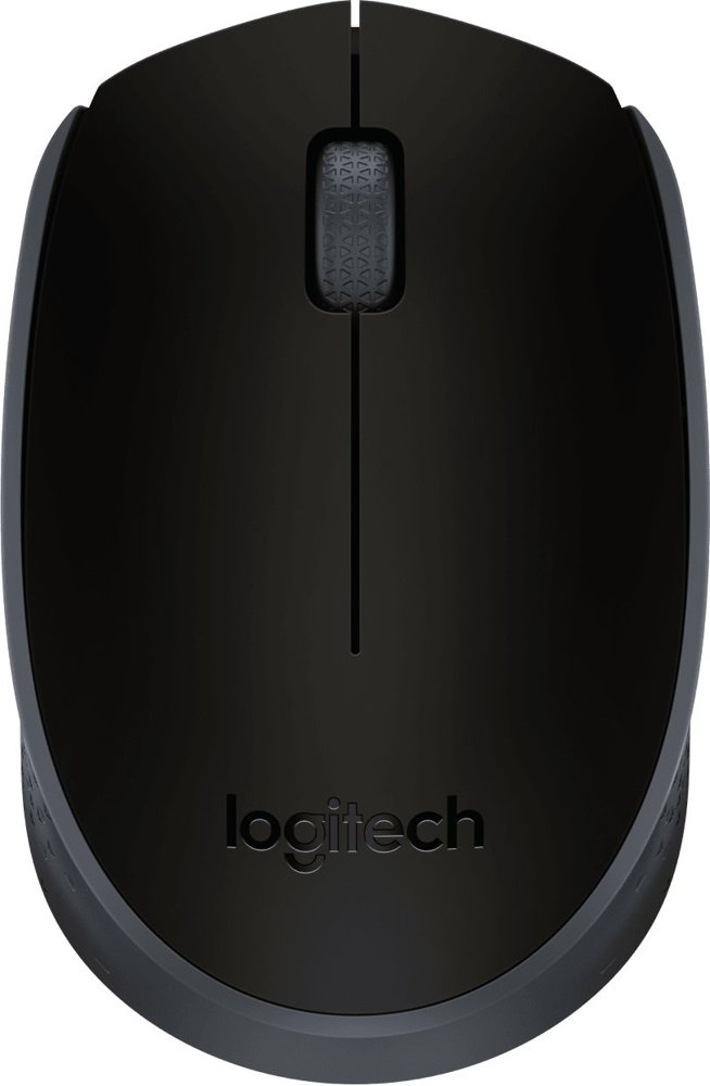 Мышь Logitech M171 черный/серый оптическая 1000dpi беспров. USB для ноутбука 2but (910-004643)
