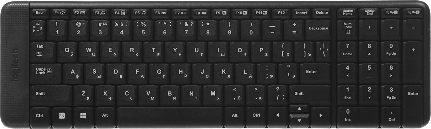 Клавиатура + мышь Logitech MK220 клав:черный мышь:черный USB беспроводная (920-003236), фото 3