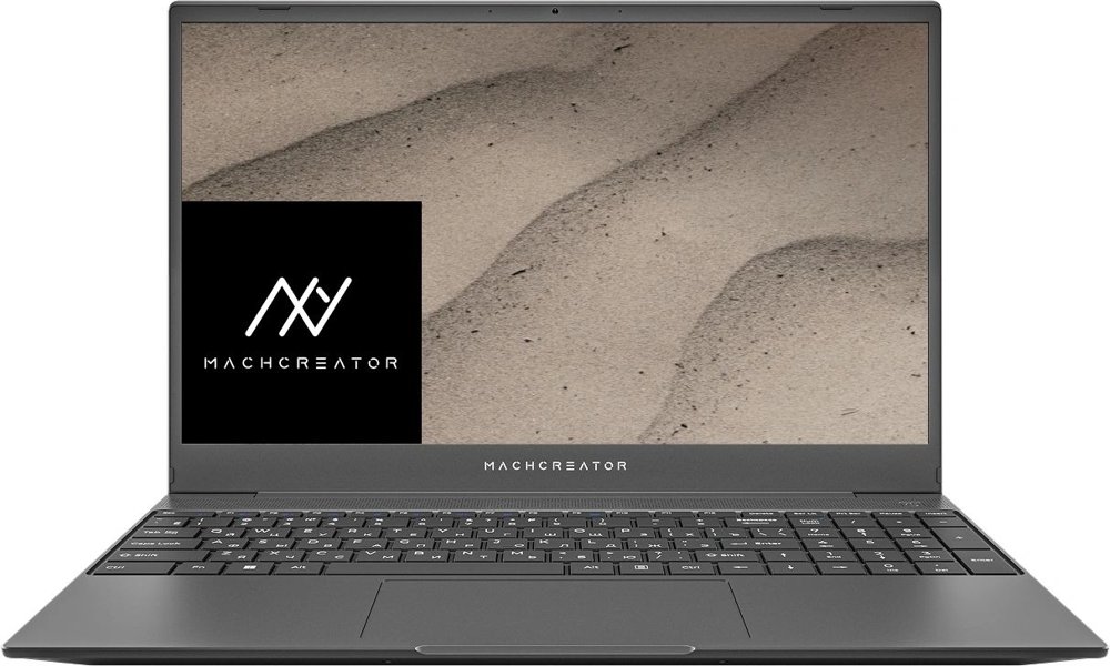 Ноутбук Machcreator One R5 Ryzen 5 7430U 16Gb SSD512Gb AMD Radeon Graphics 15.6" IPS FHD (1920x1080) Windows 11 Pro grey WiFi BT Cam 4825mAh (JJ00GB00GRU)