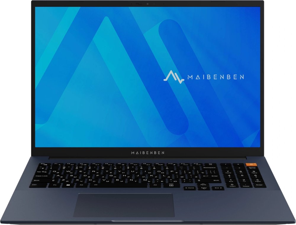Ноутбук Maibenben M16C-R745UM Ryzen 7 7445HS 16Gb SSD512Gb AMD Radeon 740M 16" IPS FHD+ (1920x1200) Windows 11 Home blue WiFi BT Cam 4026mAh (M16C-R745UM0F14HU4E10)