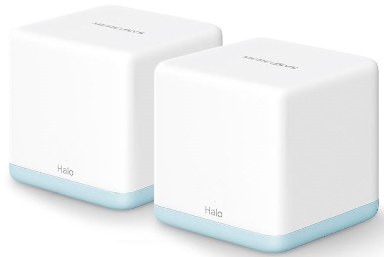 Бесшовный Mesh роутер Mercusys Halo H30(2-pack) AC1200 10/100BASE-TX белый (упак.:2шт)