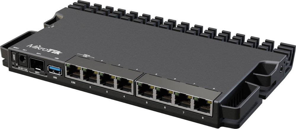 Маршрутизатор MikroTik RB5009UG+S+IN 10/100/1000/2500BASE-T/SFP+ черный