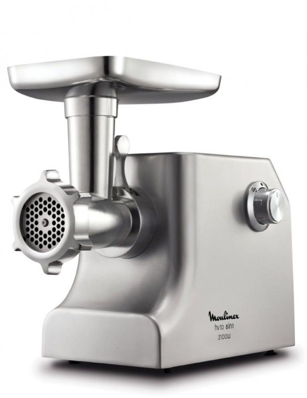 Мясорубка Moulinex ME858D32 2100Вт серебристый