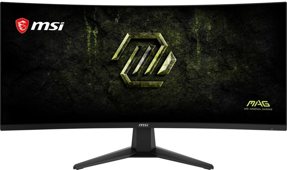 Монитор MSI 34" Mag 346CQDF E20 черный VA LED 21:9 HDMI матовая 300cd 178гр/178гр 3440x1440 200Hz DP 2K 6.37кг