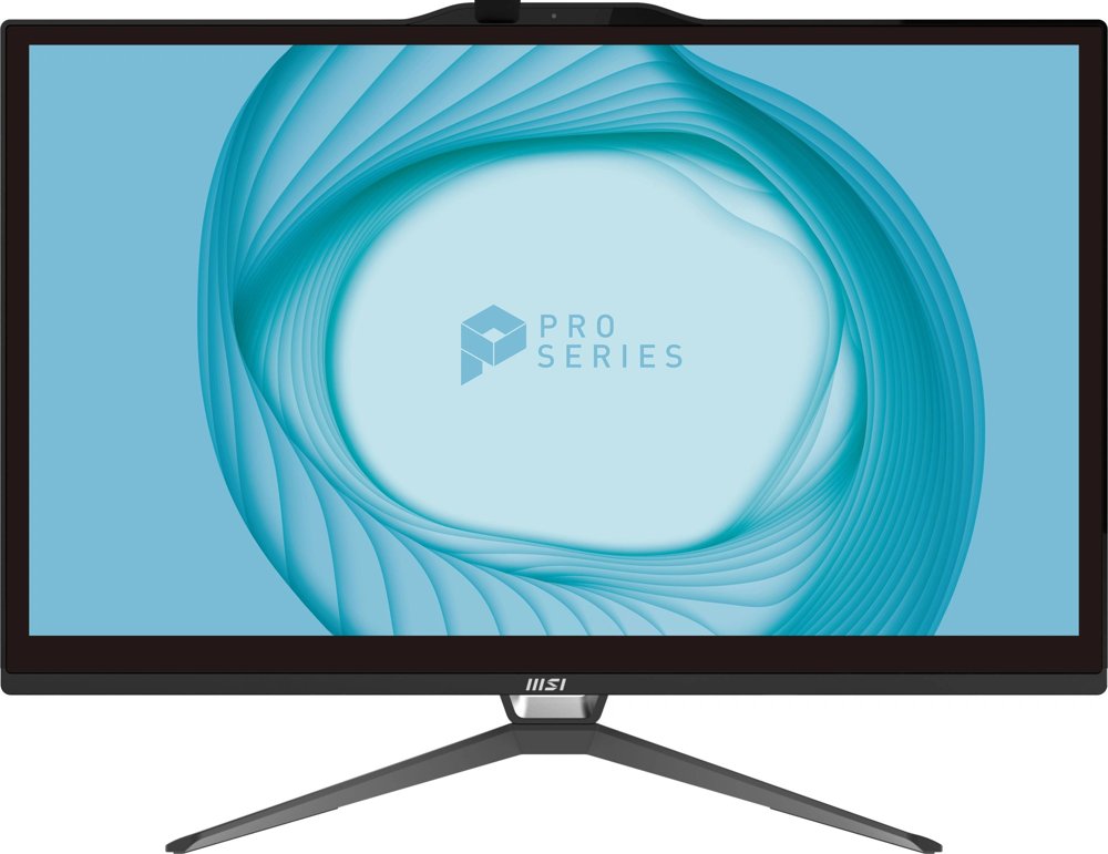 Моноблок MSI Pro AP222T 14MA-642XRU 21.5" Full HD Touch i5 14400 (2.5) 16Gb SSD512Gb UHDG 730 CR без ОС 2xGbitEth WiFi BT 120W клавиатура мышь Cam черный 1920x1080
