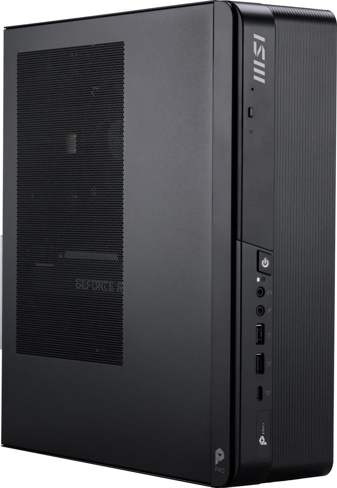ПК Мини MSI Pro DP80 A14TAG-207XRU i5 14400F (2.5) 16Gb SSD512Gb RTX3050 6Gb CR без ОС 2xGbitEth WiFi BT 300W черный (9S6-B20821-207)
