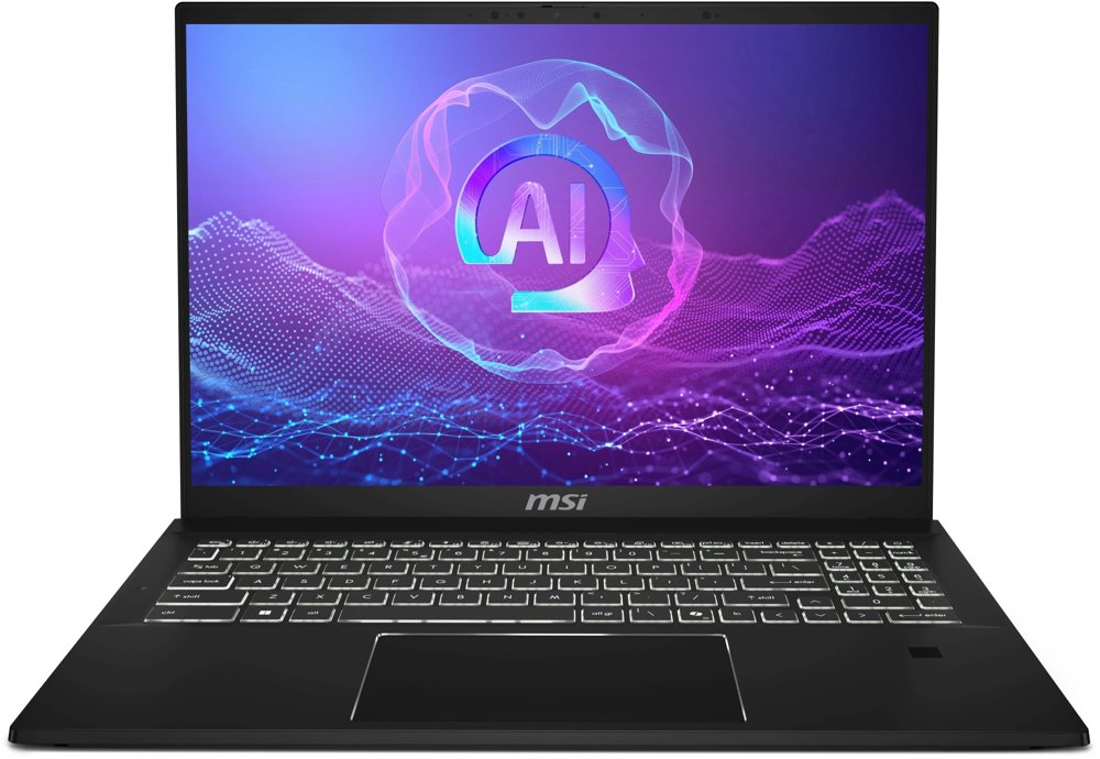 Ноутбук MSI Summit 16 AI Evo A2HMTG-057RU Core Ultra 7 255H 16Gb SSD1Tb Intel Arc 140T 16" IPS Touch QHD+ (2560x1600) Windows 11 Home black WiFi BT Cam (9S7-159531-057)