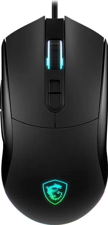Мышь MSI Forge GM320 черный оптическая 12800dpi USB 7but (S12-0402530-HH9)