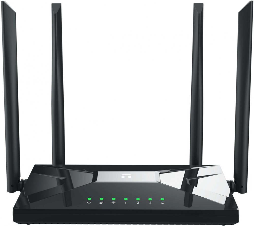 Роутер беспроводной Netis NC65 AC1200 10/100/1000BASE-TX черный