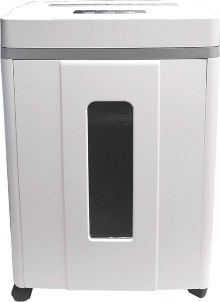 Шредер Office Kit S200TS 0,8x2 белый (секр.P-7) фрагменты 6лист. 25лтр. скобы пл.карты CD