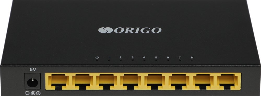 Коммутатор Origo OS1208 OS1208/A1A 8x100Мбит/с неуправляемый