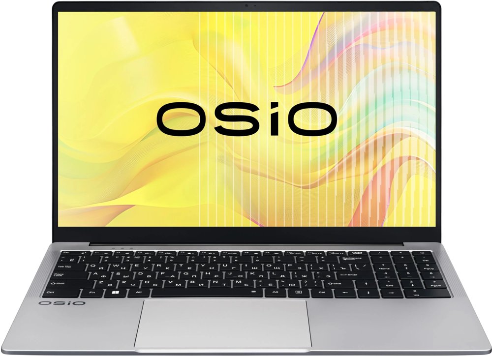 Ноутбук Osio FocusLine F150i-032 Core i5 1235U 16Gb SSD1Tb Intel Iris Xe graphics 15.6" IPS FHD (1920x1080) Uncom grey WiFi BT Cam 6000mAh
