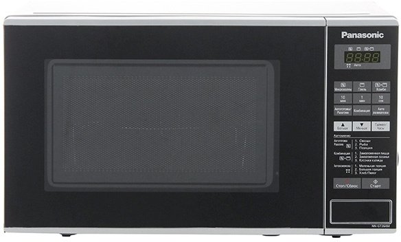 Микроволновая Печь Panasonic NN-GT264MZPE 20л. 800Вт серебристый/черный