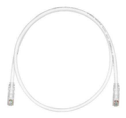 Патч-корд Panduit UTPSP2MY RJ-45 вил.-вилка RJ-45 кат.6 2м белый ПВХ