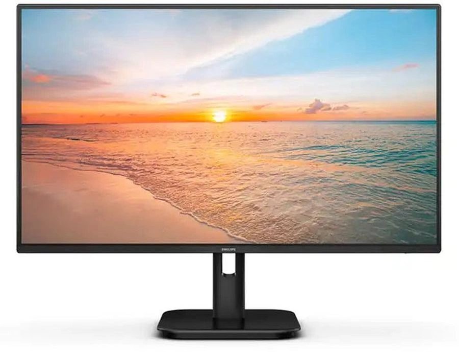 Монитор Philips 23.8" E Line 24E1N1200A черный IPS LED 1ms 16:9 HDMI M/M матовая 300cd 178гр/178гр 1920x1080 100Hz VGA DP FHD 2.94кг