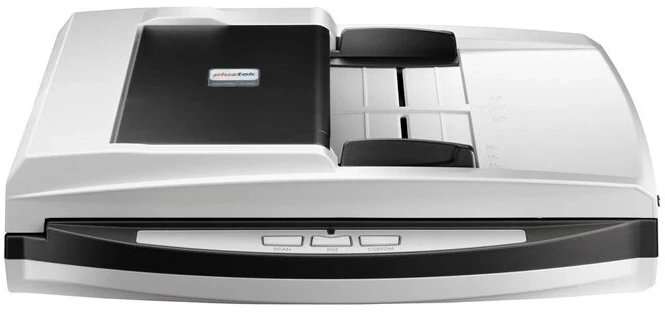 Сканер планшетный/протяжный Plustek SmartOffice PL4080 (0283TS) A4 белый