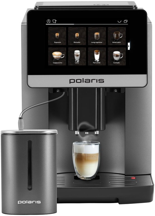 Кофемашина Polaris PACM 2080AC 1500Вт черный