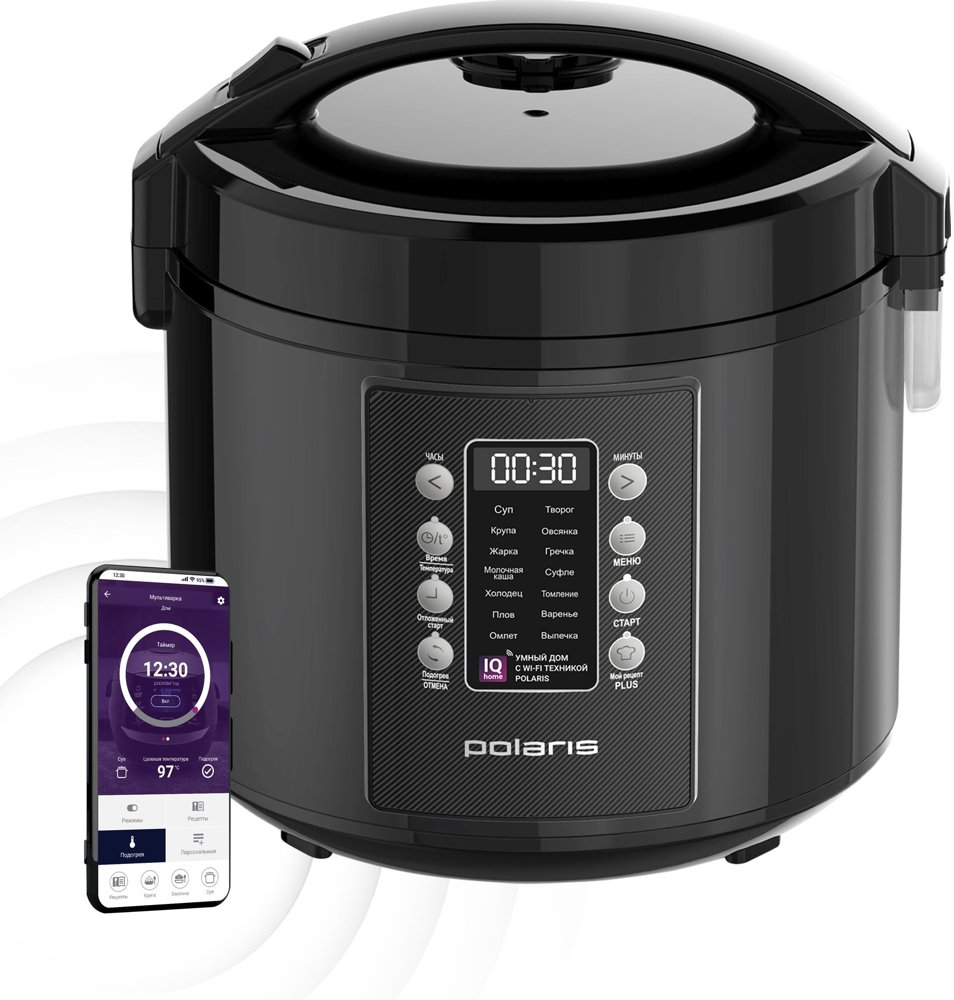 Мультиварка Polaris IQ Home PMC 0521 5л 750Вт черный