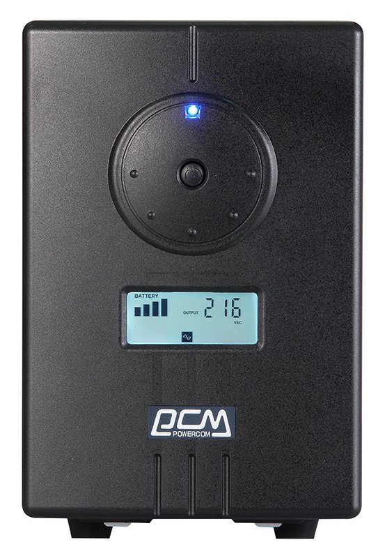 Источник бесперебойного питания Powercom Infinity INF-1500 1050Вт 1500ВА черный без батареи