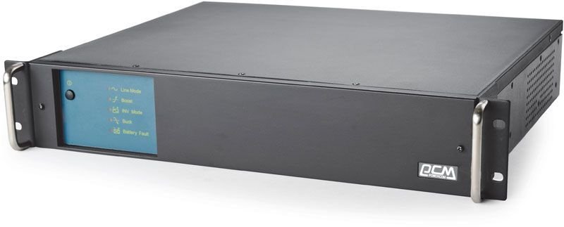 Источник бесперебойного питания Powercom King Pro RM KIN-1500AP LCD 1200Вт 1500ВА черный