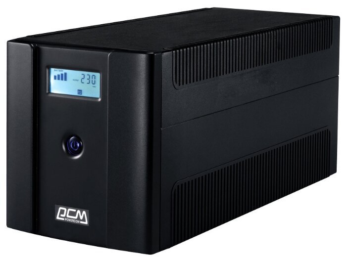 Источник бесперебойного питания Powercom Raptor RPT-1025AP LCD 615Вт 1025ВА черный